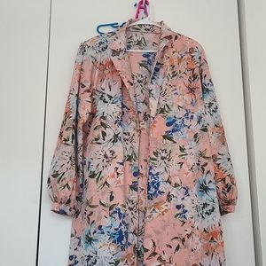 COPY - A long floral coat